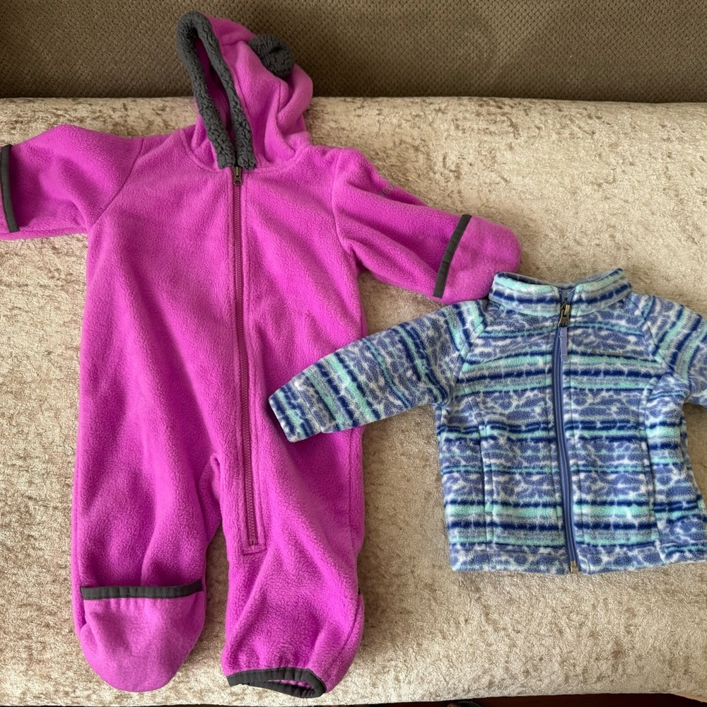 3-6 month Columbia warm items